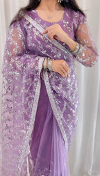 Hania Amir Stiched Saree