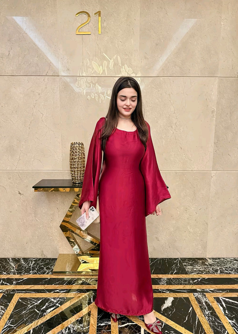 Serene Shamoz Silk  Stiched Suit